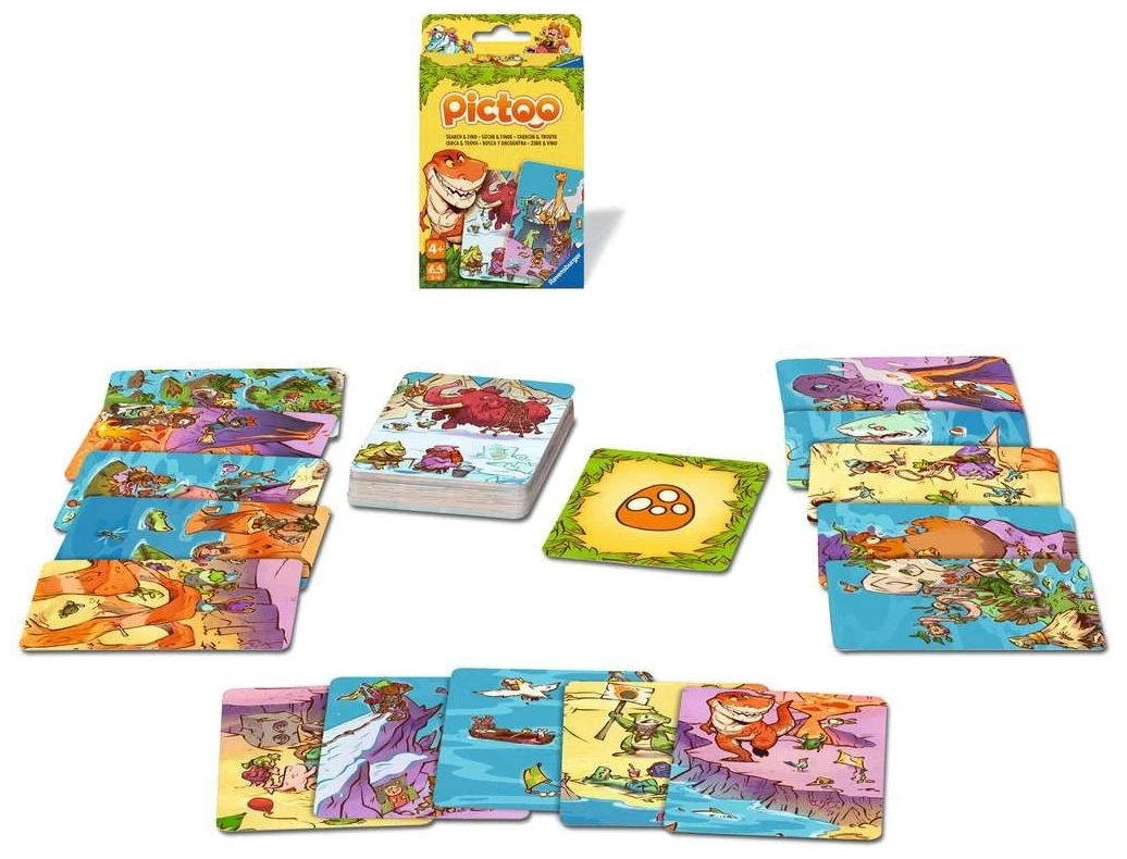 Pictoo Dino-Welt - DE/EN/FR/IT