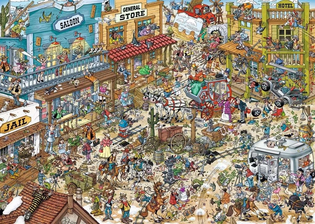 Ray's Comic Series: Western - 1000 Teile