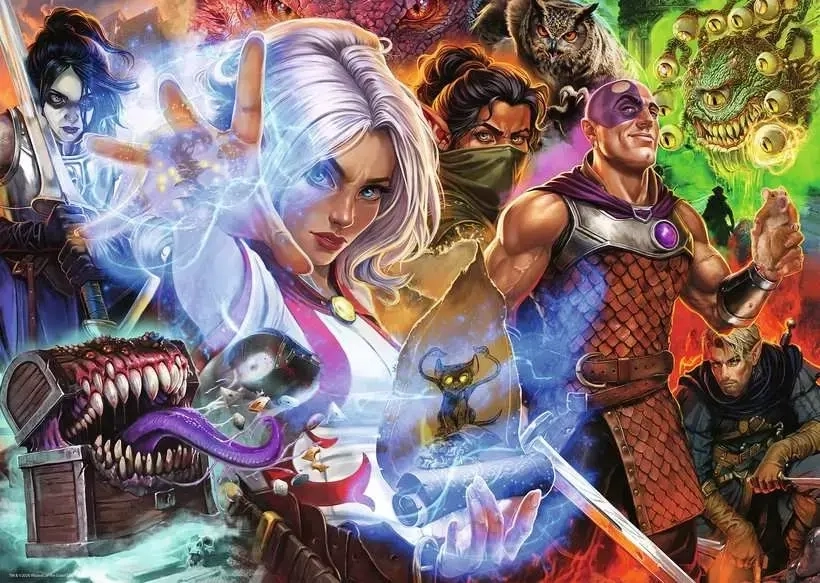 Dungeons & Dragons: Quest Accepted - 1000 Teile