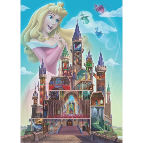 Disney Schlösser: Aurora - 1000 Teile