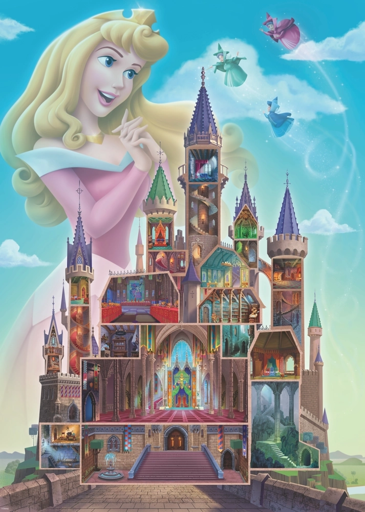 Disney Schlösser: Aurora - 1000 Teile
