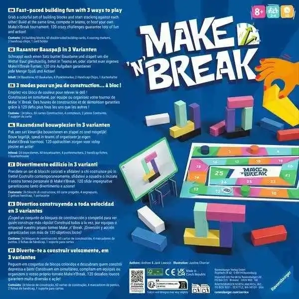 Make 'n' Break - Neuauflage - DE/EN/FR/IT