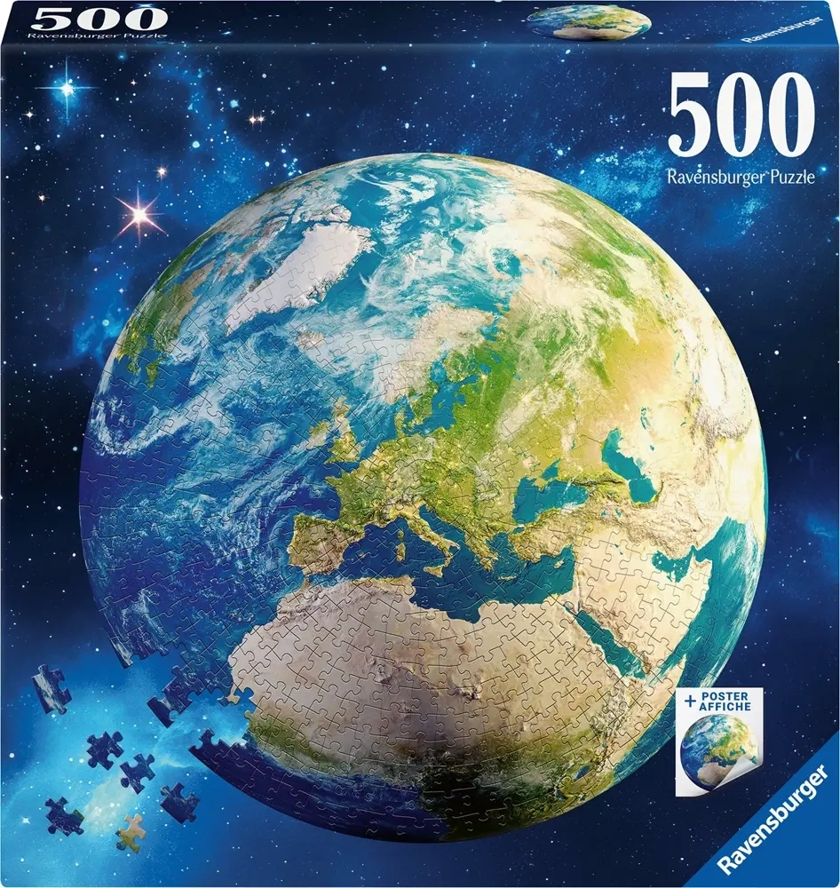 Die Erde - 500 Teile