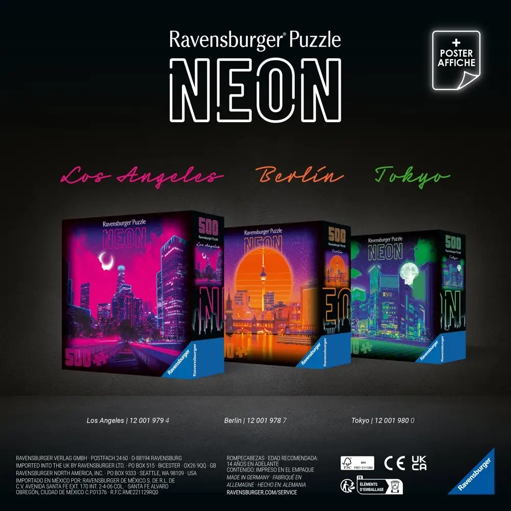 Tokio - Neon Collection - 500 Teile