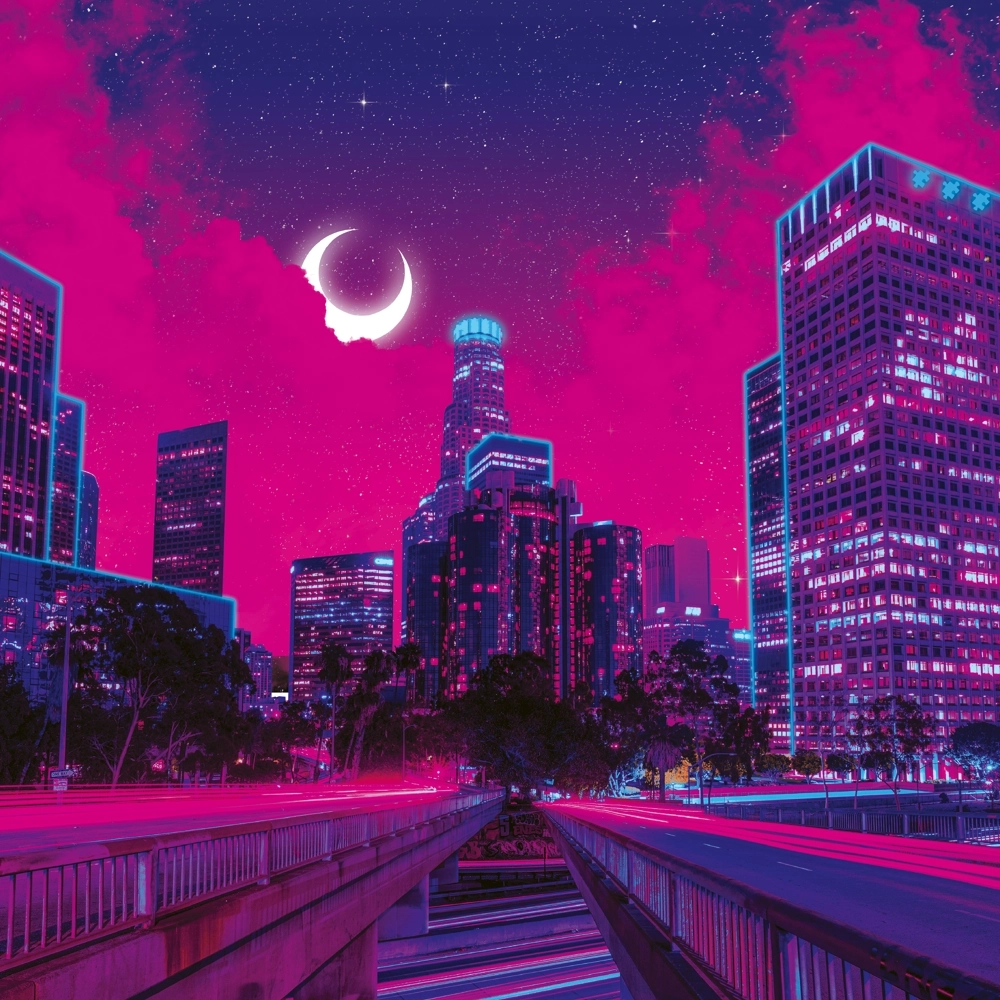 Los Angeles - Neon Collection - 500 Teile