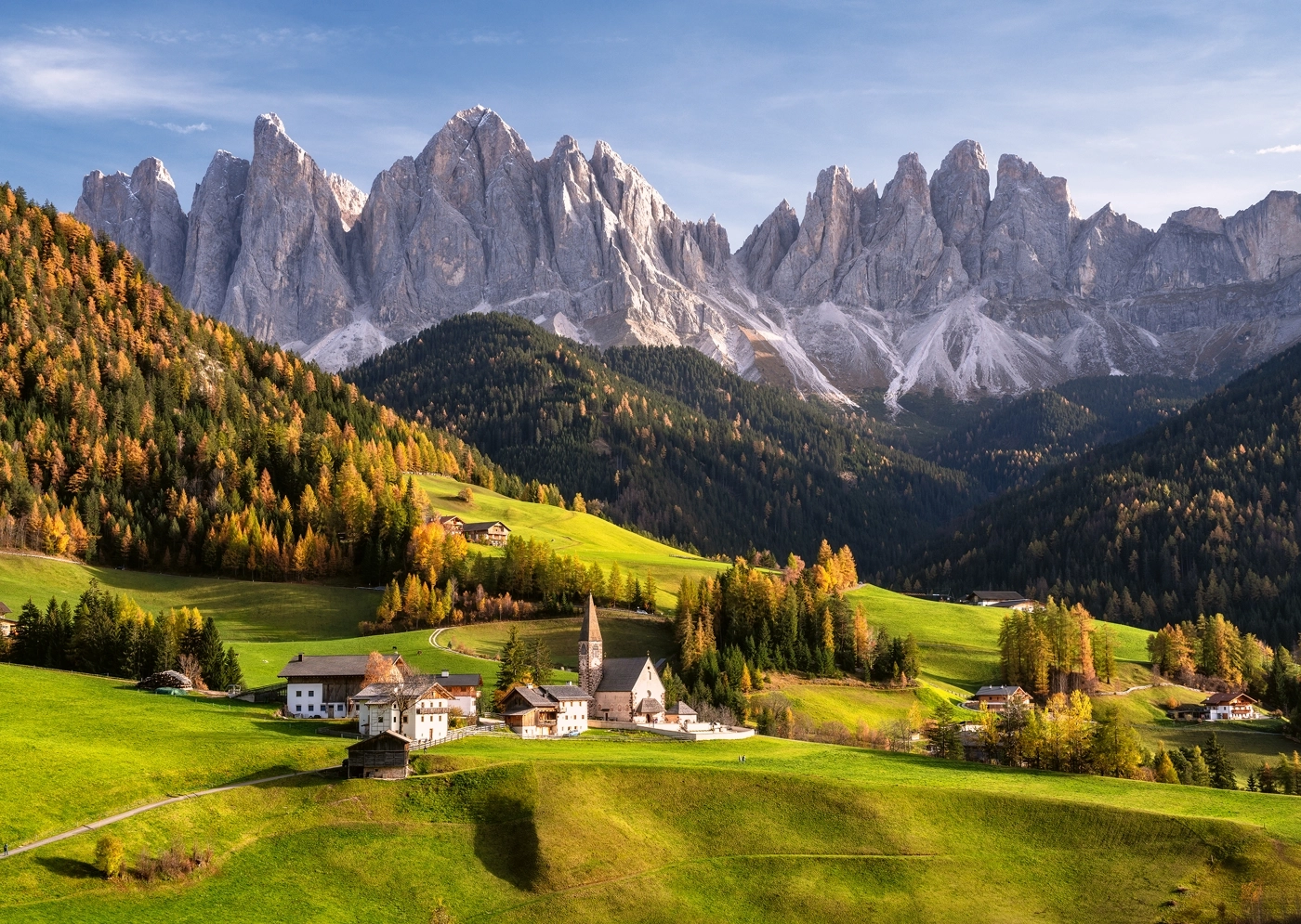 Dolomiten im Herbst - 1000 Teile