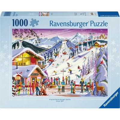 Auf der Skipiste - 1000 Teile