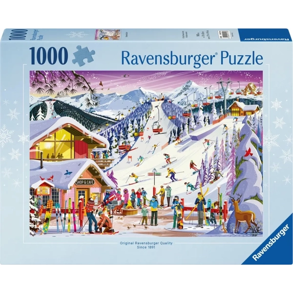 Auf der Skipiste - 1000 Teile
