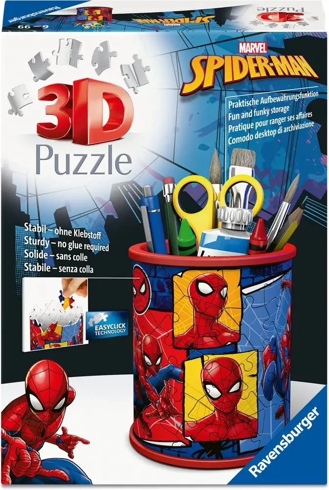 Spider-Man Stiftehalter - 54 Teile