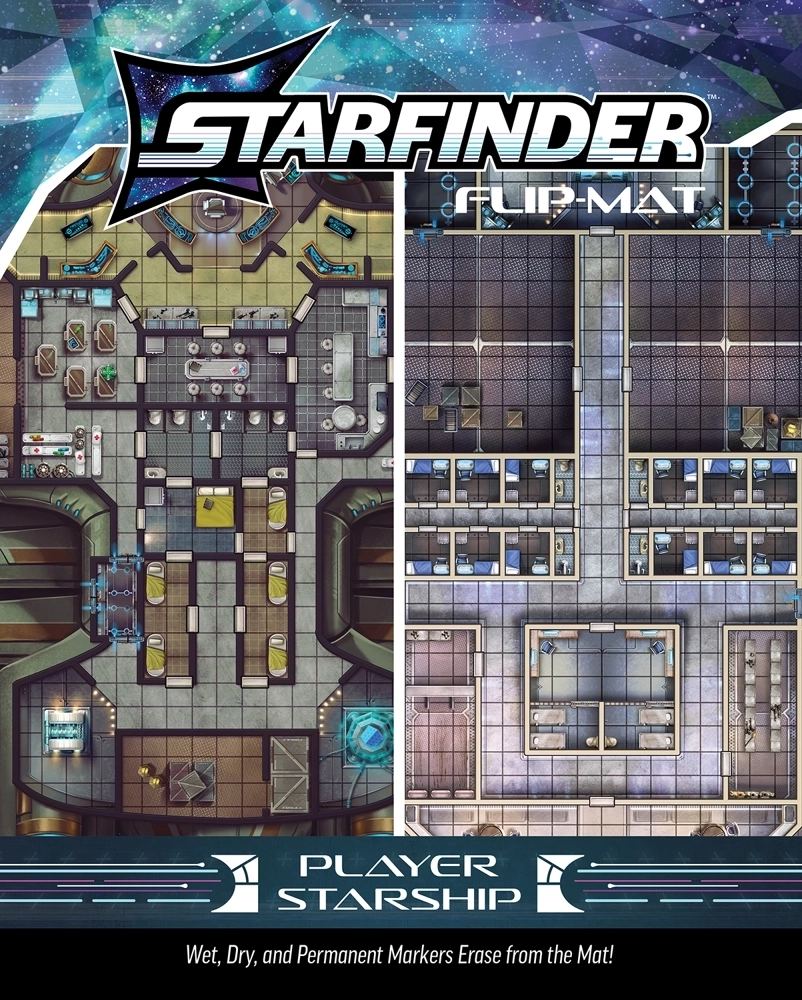 Starfinder Flip-Mat: Player Starship - EN