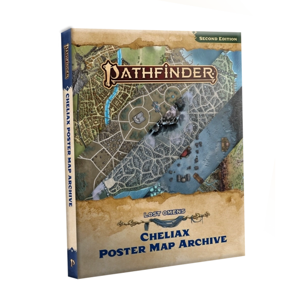 Pathfinder Lost Omens Cheliax Poster Map Archive - EN