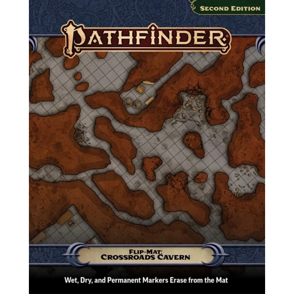 Pathfinder Flip-Mat: Crossroads Caverns - EN