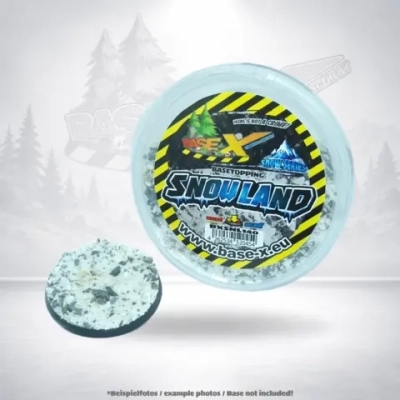 BASE X Basetopping: Snowland - Snow Series - 140 ml