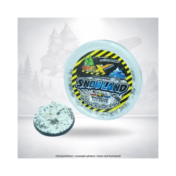 BASE X Basetopping: Snowland - Snow Series - 140 ml