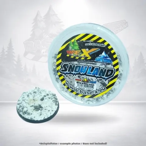 BASE X Basetopping: Snowland - Snow Series - 140 ml