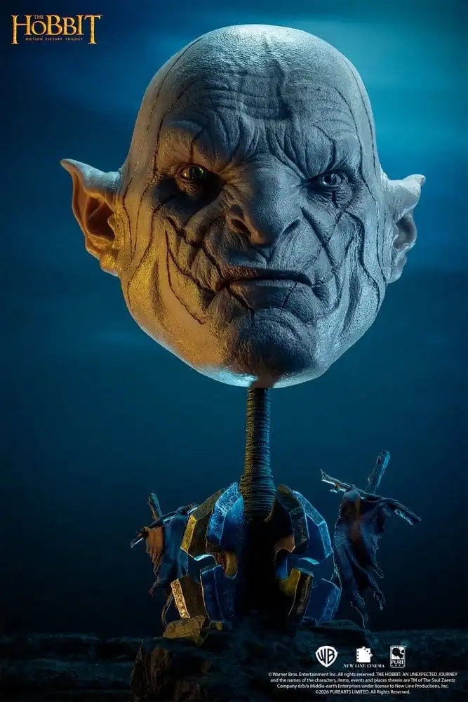 Herr der Ringe: Azog Art Mask - Replik 1:1 - 54 cm