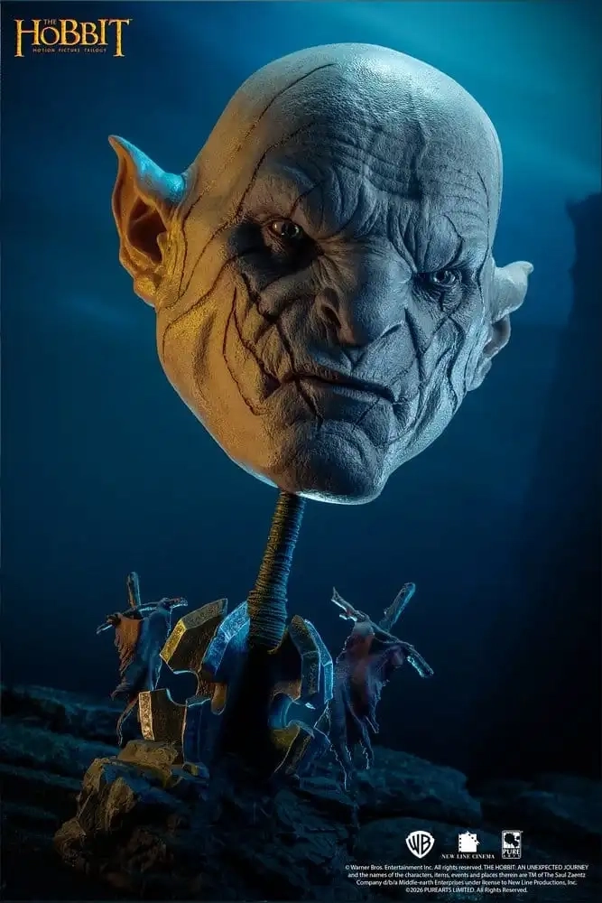 Herr der Ringe: Azog Art Mask - Replik 1:1 - 54 cm