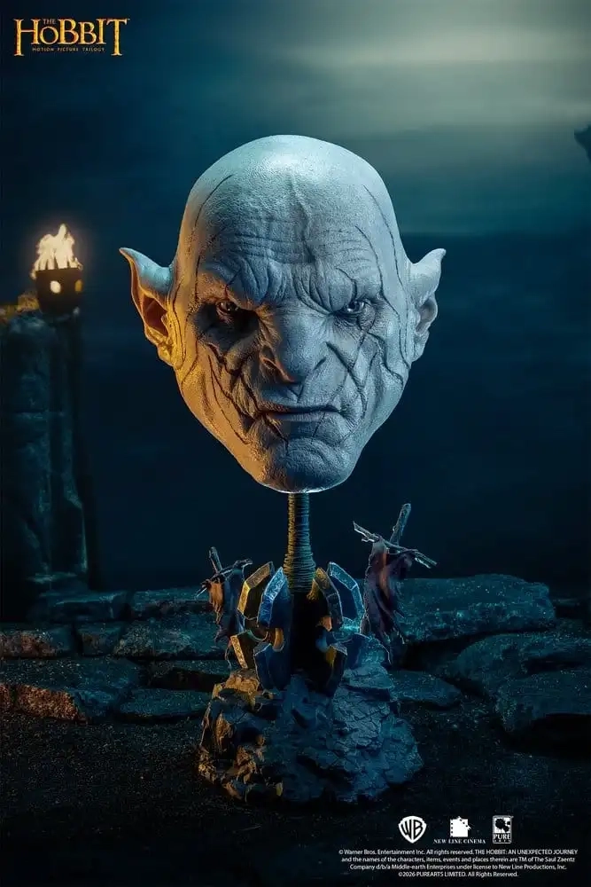 Herr der Ringe: Azog Art Mask - Replik 1:1 - 54 cm