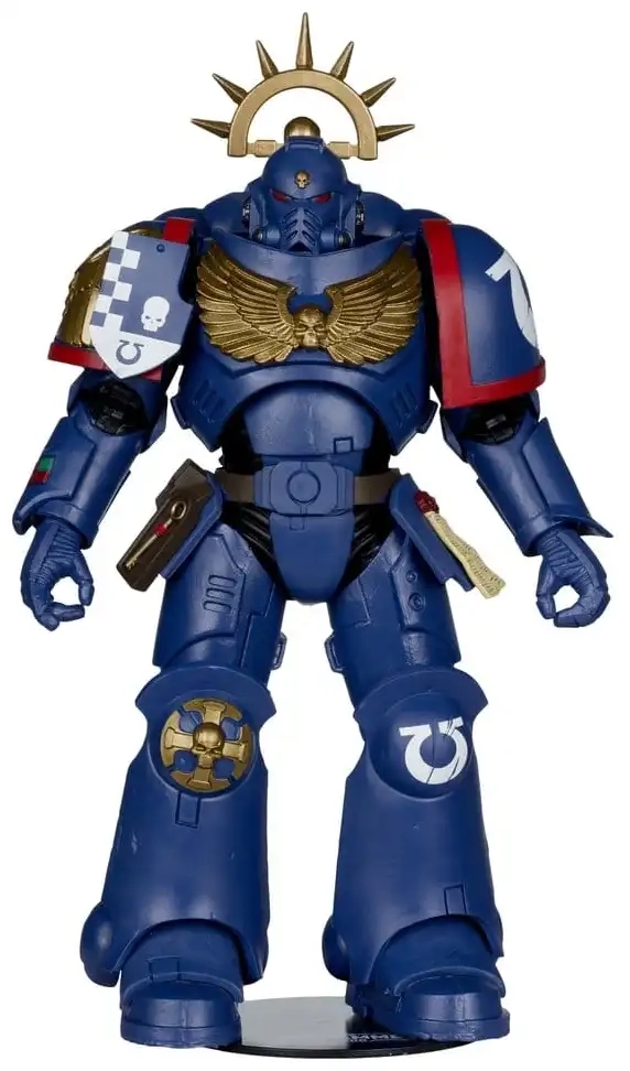 Warhammer 40,000 Total War: 3rd Company Lieutenant (Ultramarines) - Actionfigur - 18 cm