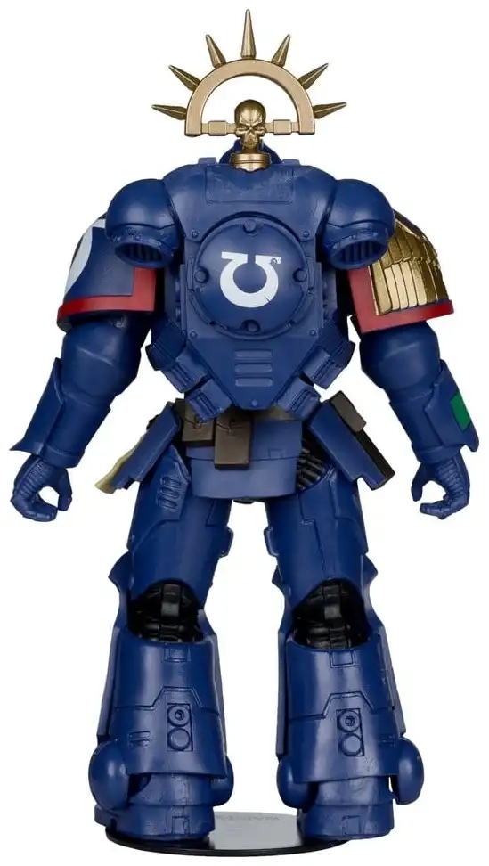 Warhammer 40,000 Total War: 3rd Company Lieutenant (Ultramarines) - Actionfigur - 18 cm
