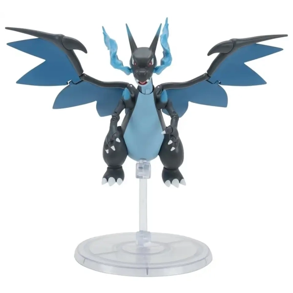 Pokémon Select: Mega Charizard X - Actionfigur - 15 cm