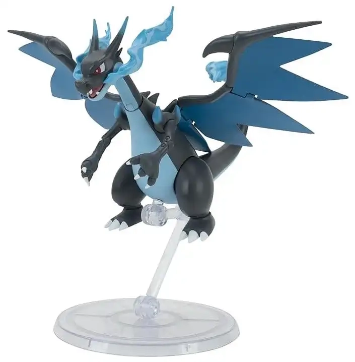 Pokémon Select: Mega Charizard X - Actionfigur - 15 cm