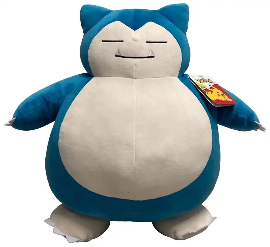Pokémon: Schlafender Relaxo (Snorlax) - Plüschfigur - 45 cm