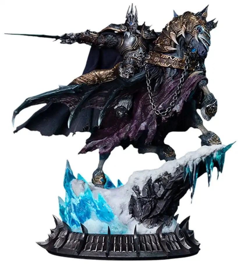 World of Warcraft: The Lich King & Invincible - Statue - 68 cm