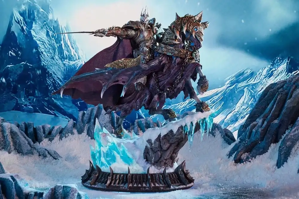 World of Warcraft: The Lich King & Invincible - Statue - 68 cm