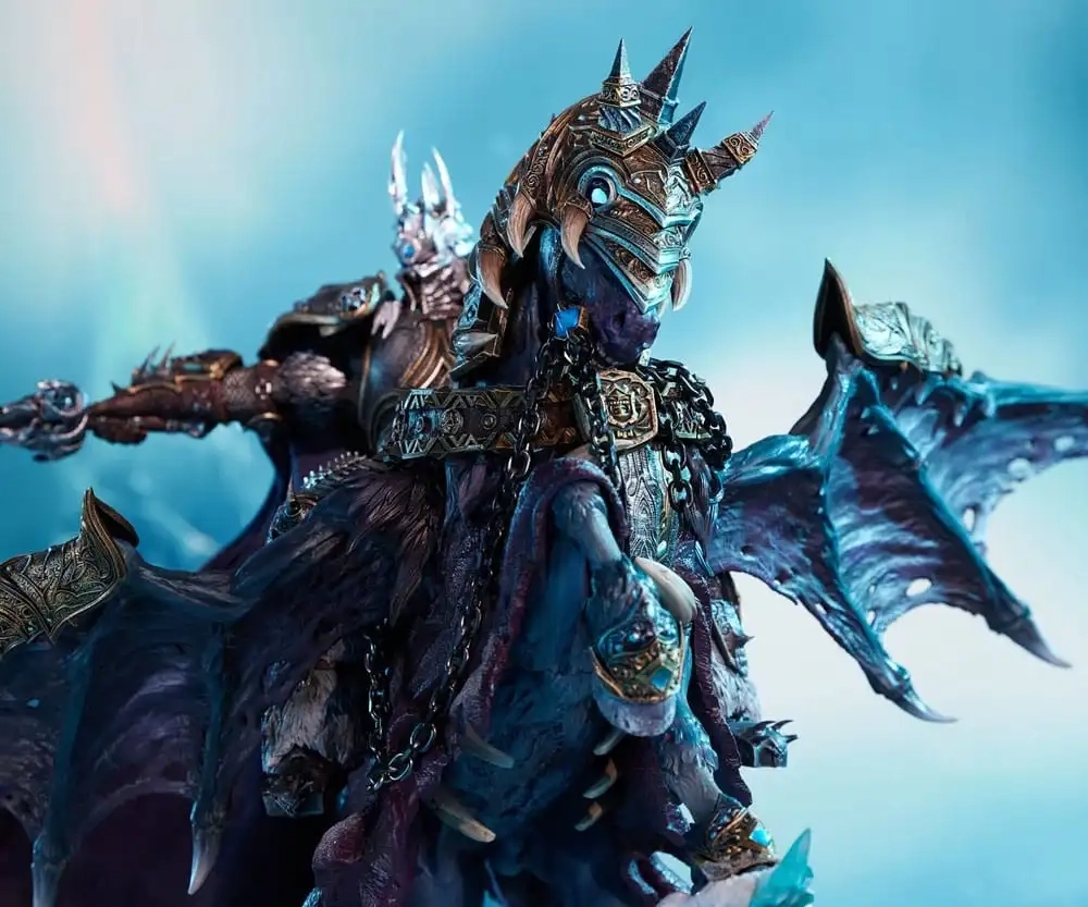 World of Warcraft: The Lich King & Invincible - Statue - 68 cm