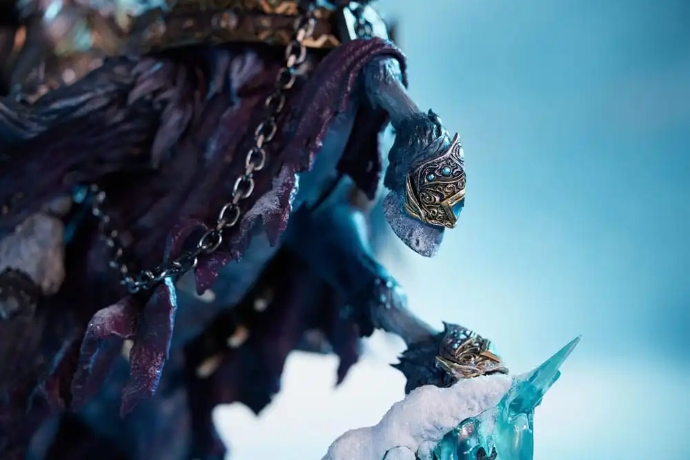 World of Warcraft: The Lich King & Invincible - Statue - 68 cm