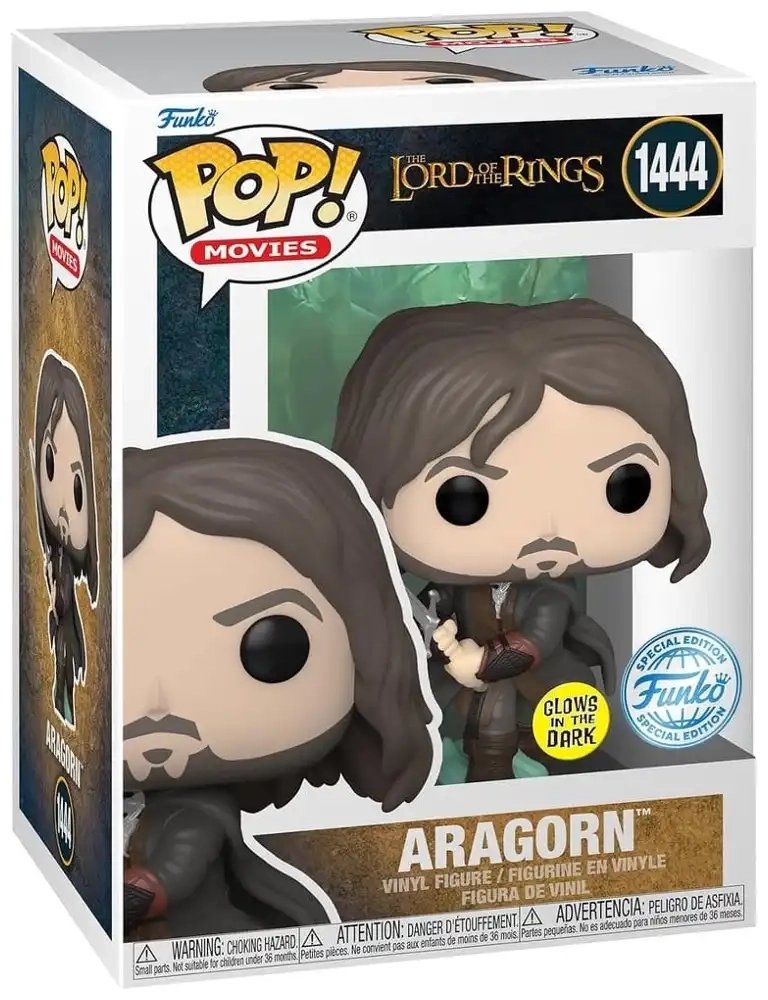 Funko POP! Movies: Aragorn (Army of the Dead) - Glow in the Dark - 9 cm