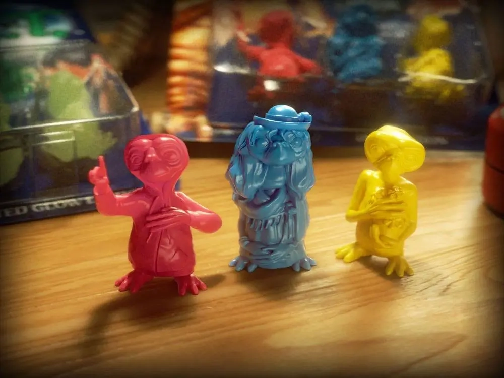 E.T. der Ausserirdische - Minifiguren-Set - 1982 Edition - 3 Figuren à 5 cm