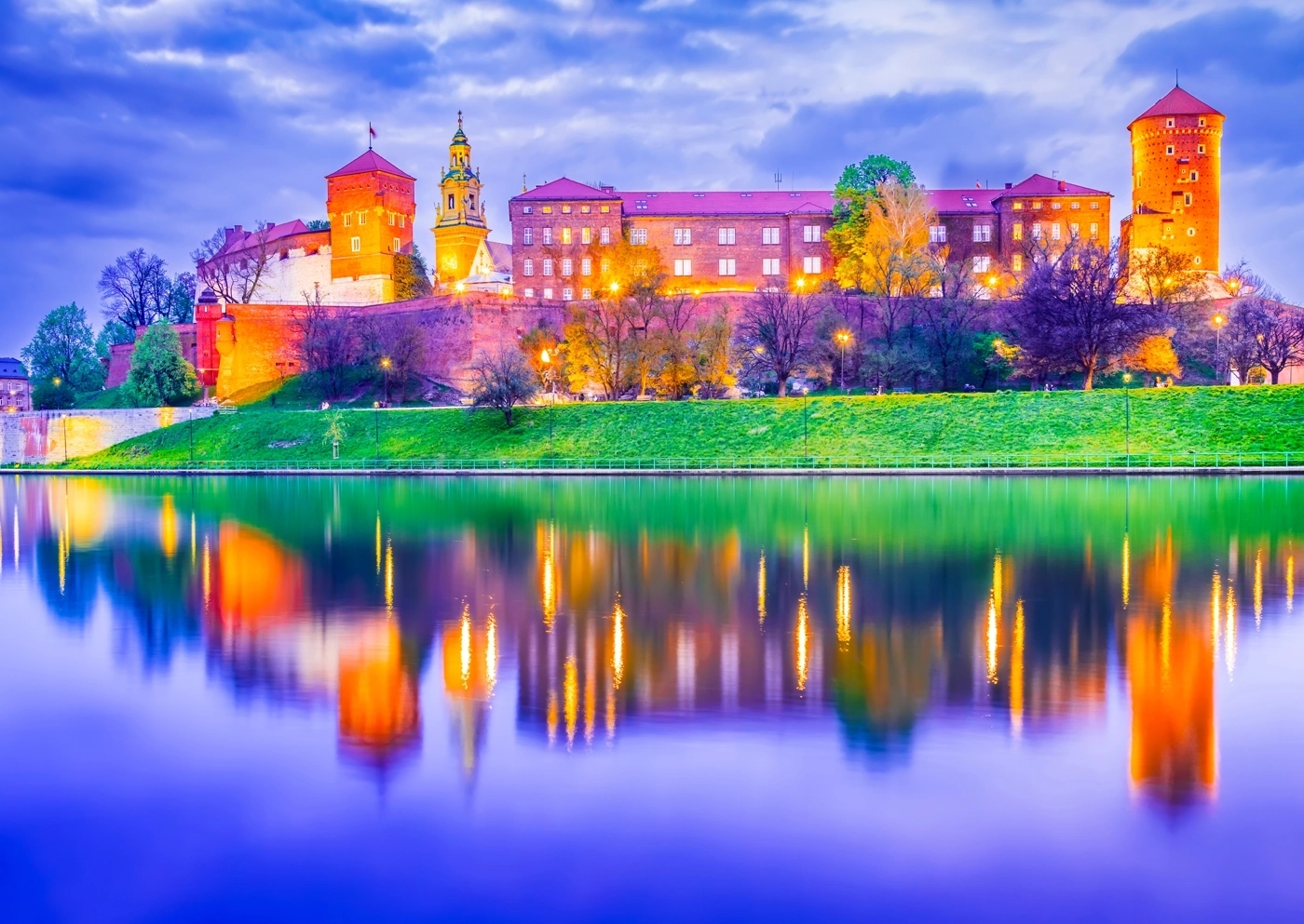 Wawel-Schloss, Krakau, Polen