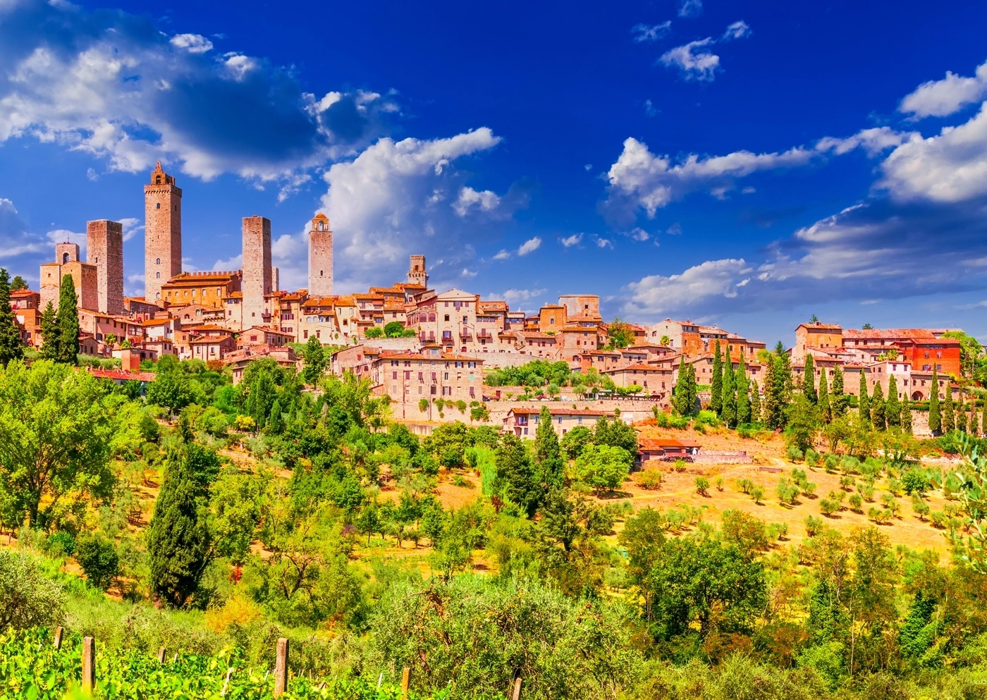 San Gimignano, Italien