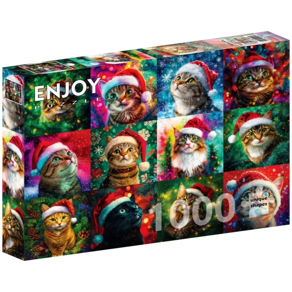 Weihnachtskatzen - Enjoy Puzzle
