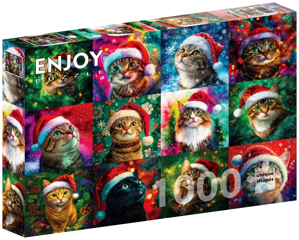 Weihnachtskatzen - Enjoy Puzzle