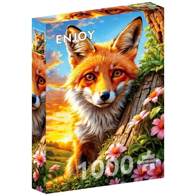 Neugieriger Fuchs