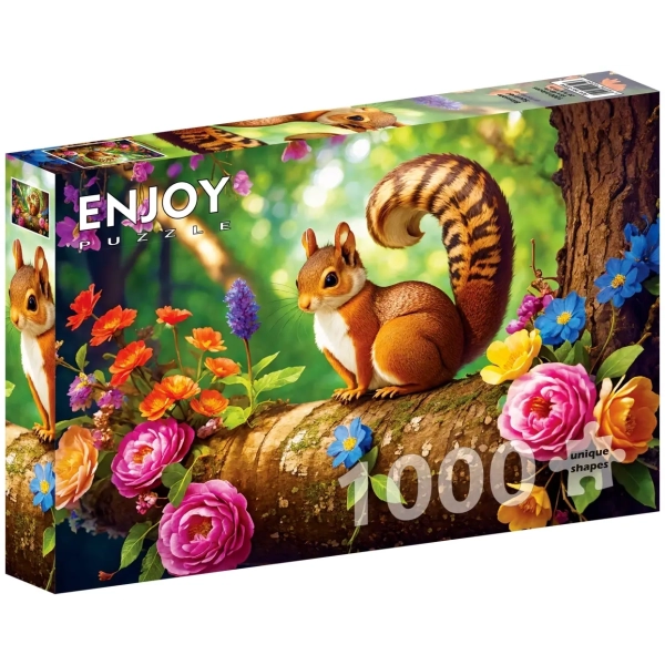 Blüten-Eichhörnchen