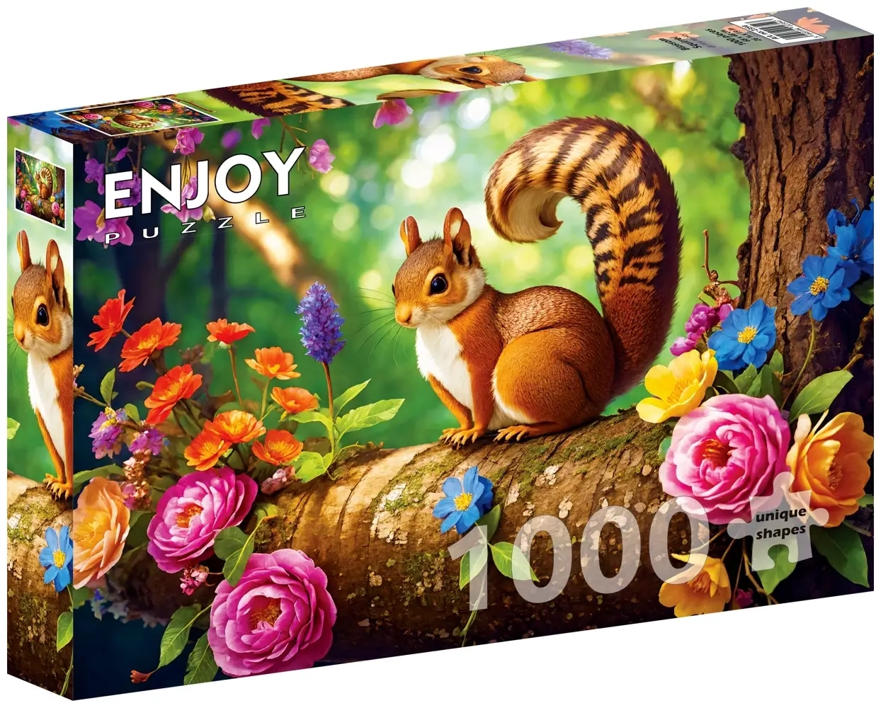 Blüten-Eichhörnchen