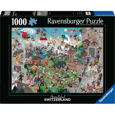 Wimmelbild Schweiz - 1000 Teile