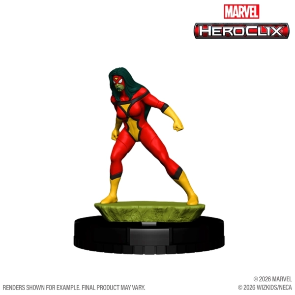 Marvel HeroClix: Secret Wars Skrull Queen Spider-Woman - EN