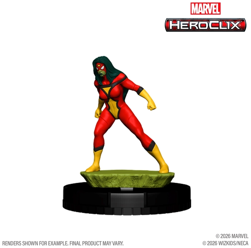Marvel HeroClix: Secret Wars Skrull Queen Spider-Woman - EN