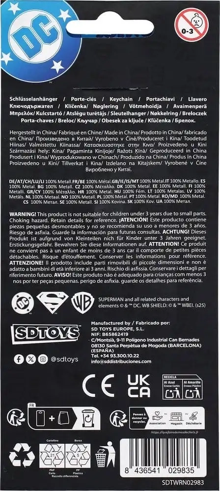 Superman Logo - Schlüsselanhänger