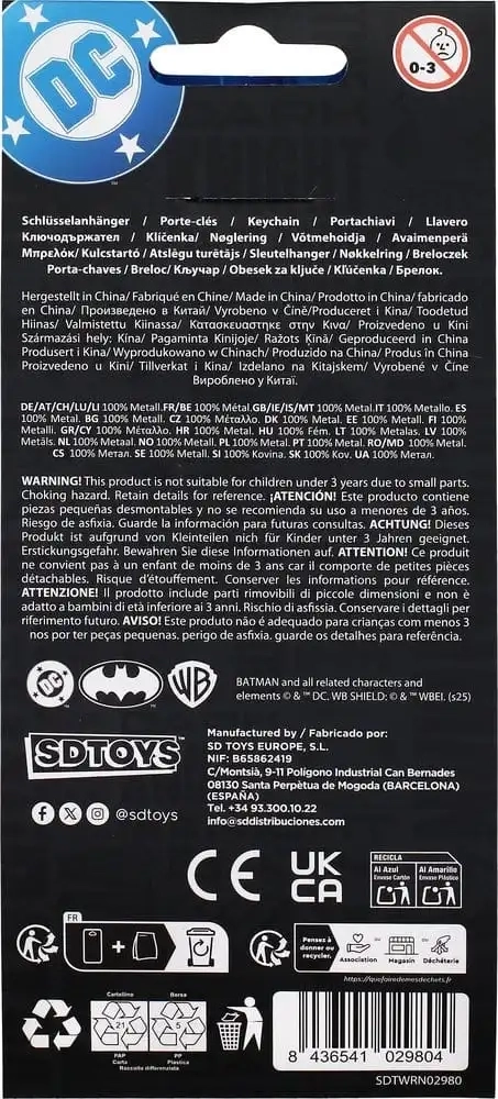 Batman Logo - Schlüsselanhänger