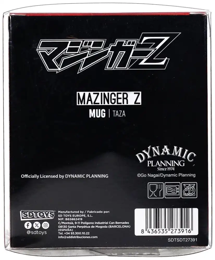 Mazinger Z - Rote Tasse