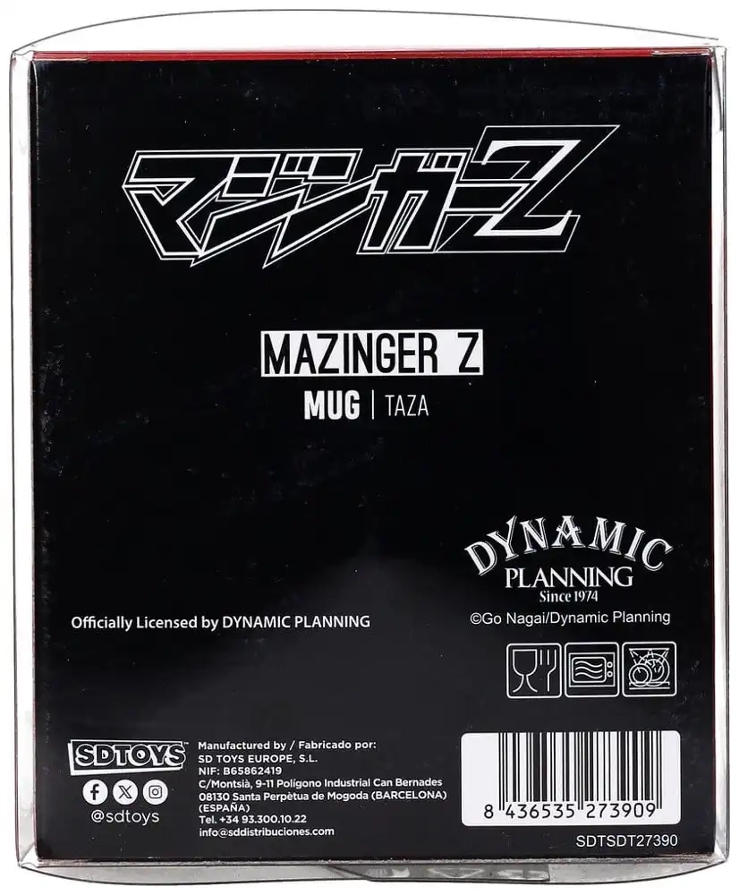Mazinger Z - Weisse Tasse