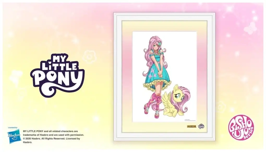 My Little Pony Bishoujo Fluttershy - Chara Fine Graph Kunstdruck - 43 cm