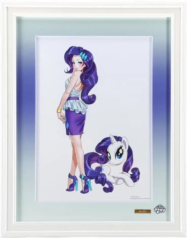 My Little Pony Bishoujo Rarity - Chara Fine Graph Kunstdruck - 43 cm