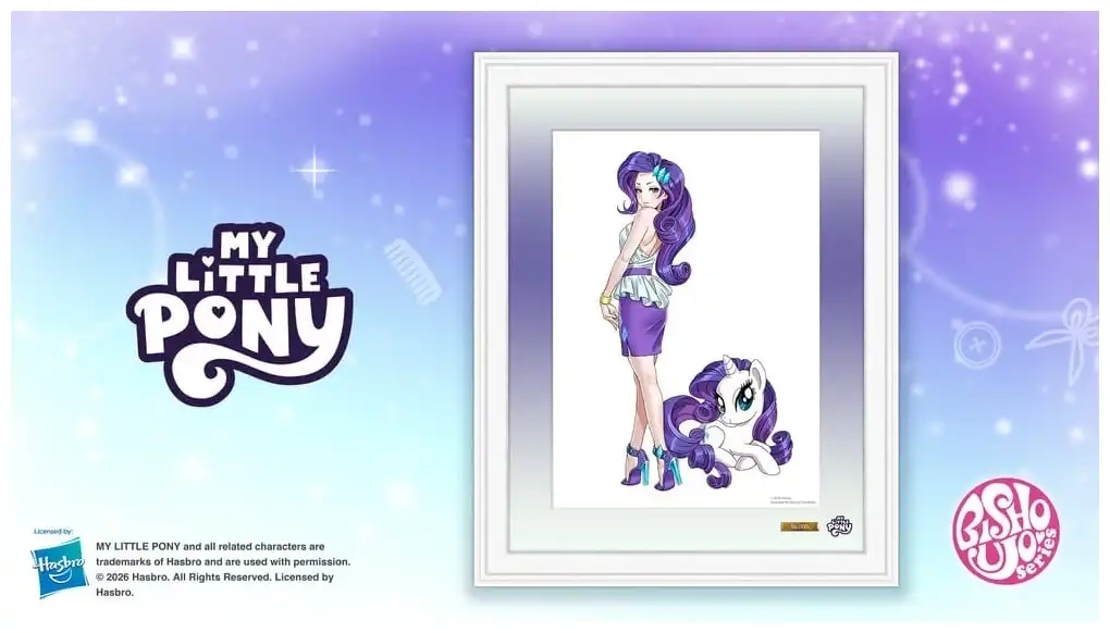 My Little Pony Bishoujo Rarity - Chara Fine Graph Kunstdruck - 43 cm